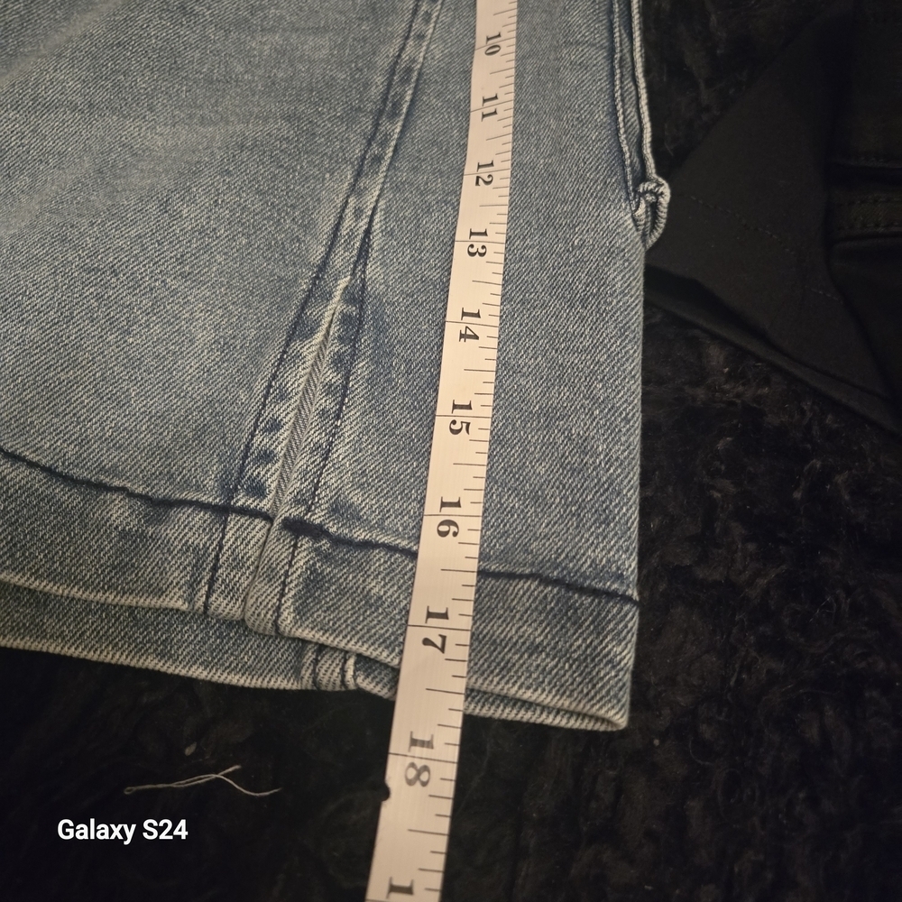 Juicy Couture Light Blue Denim Muni Y2K Skirt Size 28 - Picture 7 of 9